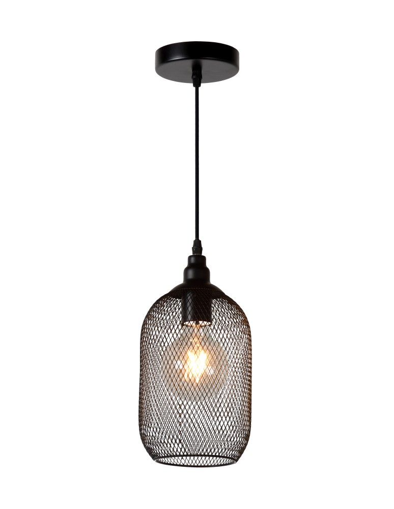 Lucide MESH Wisząca E27 15cm H 29cm 43404/15/30