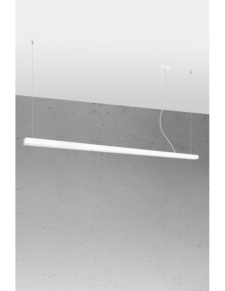 Thoro Lampa wisząca PINNE 200 biała 3000K TH.228 Thoro Lampa wisząca PINNE 200 biała 3000K TH.228