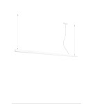 Thoro Lampa wisząca PINNE 200 biała 3000K TH.228 Thoro Lampa wisząca PINNE 200 biała 3000K TH.228