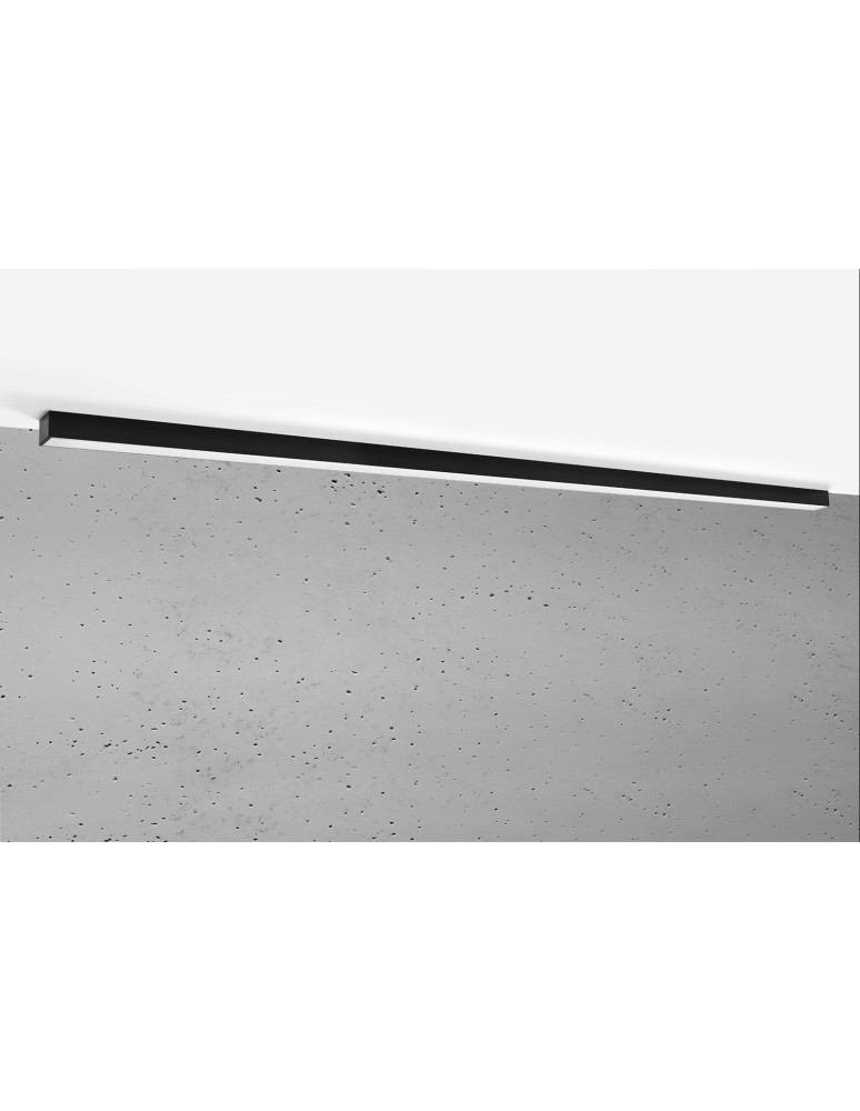 Thoro Plafon PINNE 200 czarny 3000K TH.241 Thoro Plafon PINNE 200 czarny 3000K TH.241