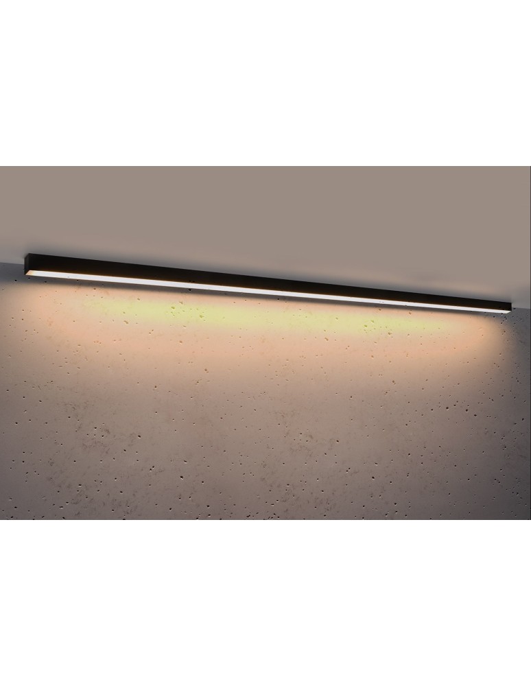 Thoro Plafon PINNE 200 czarny 3000K TH.241 Thoro Plafon PINNE 200 czarny 3000K TH.241