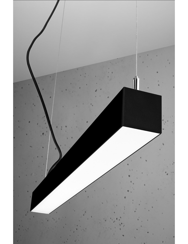 Thoro Lampa wisząca PINNE 200 czarna 3000K TH.229 Thoro Lampa wisząca PINNE 200 czarna 3000K TH.229