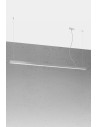 Thoro Lampa wisząca PINNE 200 szara 3000K TH.230