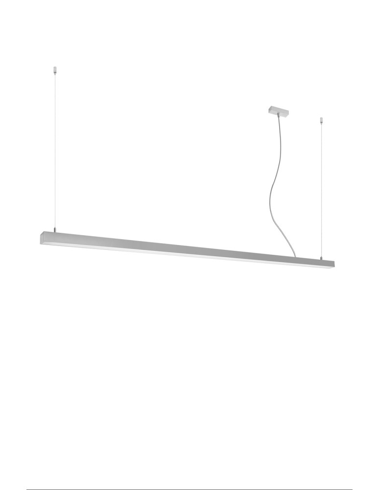 Thoro Lampa wisząca PINNE 200 szara 3000K TH.230 Thoro Lampa wisząca PINNE 200 szara 3000K TH.230
