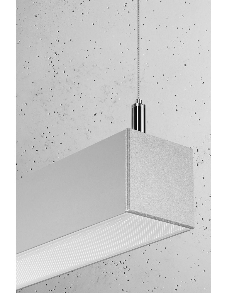Thoro Lampa wisząca PINNE 200 szara 3000K TH.230 Thoro Lampa wisząca PINNE 200 szara 3000K TH.230