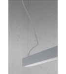 Thoro Lampa wisząca PINNE 200 szara 3000K TH.230 Thoro Lampa wisząca PINNE 200 szara 3000K TH.230