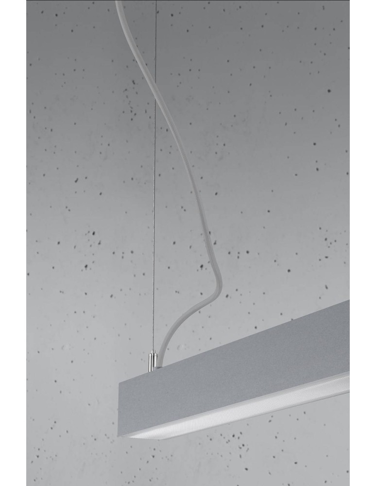 Thoro Lampa wisząca PINNE 200 szara 3000K TH.230 Thoro Lampa wisząca PINNE 200 szara 3000K TH.230