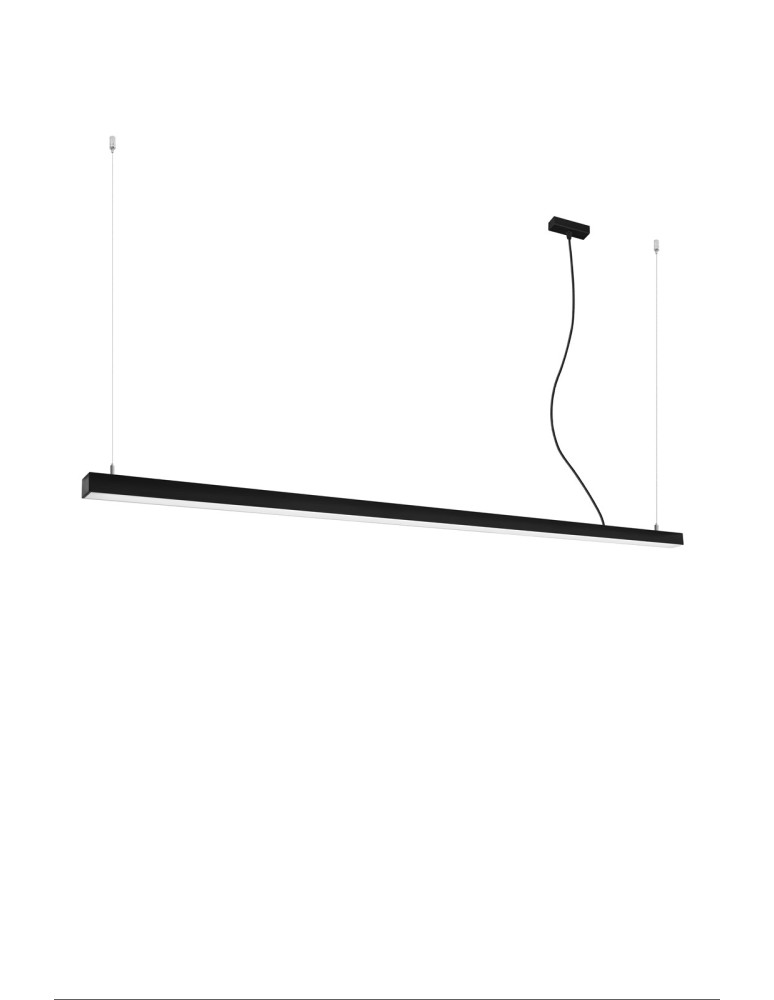 Thoro Lampa wisząca PINNE 200 czarna 4000K TH.232 Thoro Lampa wisząca PINNE 200 czarna 4000K TH.232