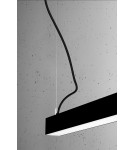 Thoro Lampa wisząca PINNE 200 czarna 4000K TH.232 Thoro Lampa wisząca PINNE 200 czarna 4000K TH.232