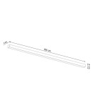 Thoro Plafon PINNE 200 szary 4000K TH.245 Thoro Plafon PINNE 200 szary 4000K TH.245