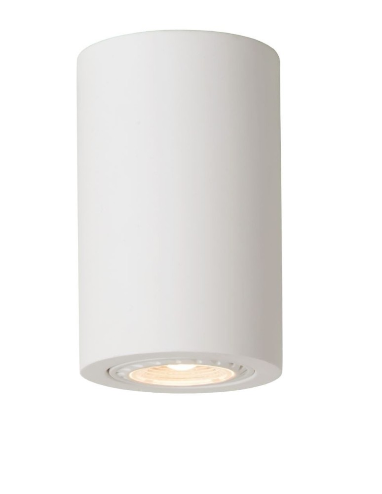Lucide GIPSY Plafon Light Round GU10 35100/11/31