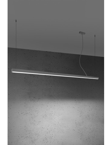 Thoro Lampa wisząca PINNE 200 szara 4000K TH.233 - produkt 2