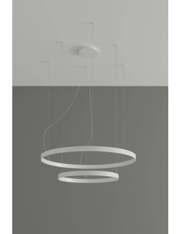 Thoro Żyrandol RIO 2 55/78 biały LED 3000K TH.176 - produkt 2