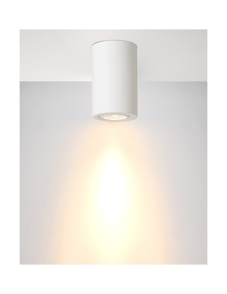 Lucide GIPSY Plafon Light Round GU10 35100/11/31