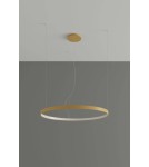 Lampy wiszące okręgi - Thoro Żyrandol RIO 78 złoty LED 4000K TH.181 - product 2