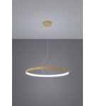 Lampy wiszące okręgi - Thoro Żyrandol RIO 78 złoty LED 4000K TH.181 - product 3