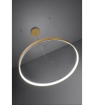 Lampy wiszące okręgi - Thoro Żyrandol RIO 78 złoty LED 4000K TH.181 - product 5