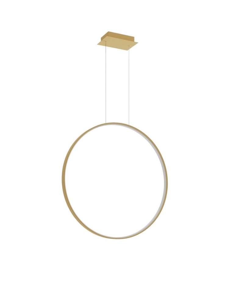 Thoro Lampa wisząca RIO 78 złota LED 3000K TH.175