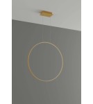 Lampy wiszące okręgi - Thoro Lampa wisząca RIO 78 złota LED 3000K TH.175 - product 2