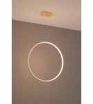 Lampy wiszące okręgi - Thoro Lampa wisząca RIO 78 złota LED 3000K TH.175 - product 3