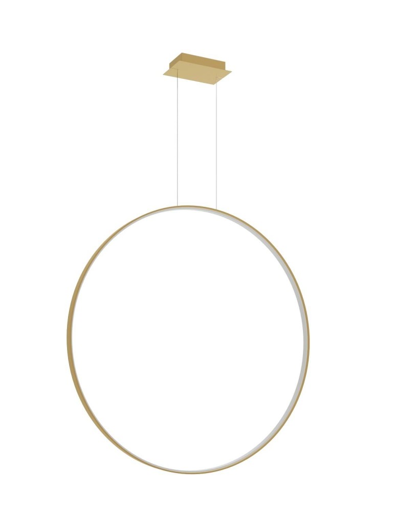 Thoro Lampa wisząca RIO 110 złota LED 3000K TH.179