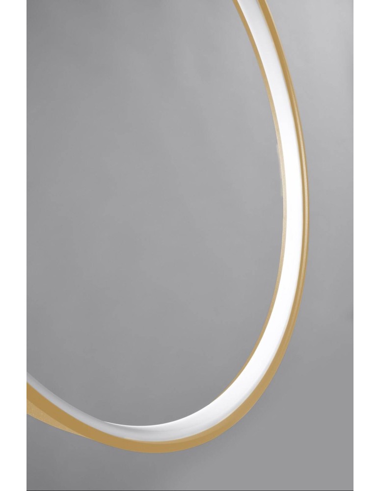 Thoro Lampa wisząca RIO 110 złota LED 3000K TH.179