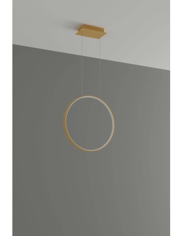 Thoro Lampa wisząca RIO 55 złota LED 4000K TH.221 - produkt 2