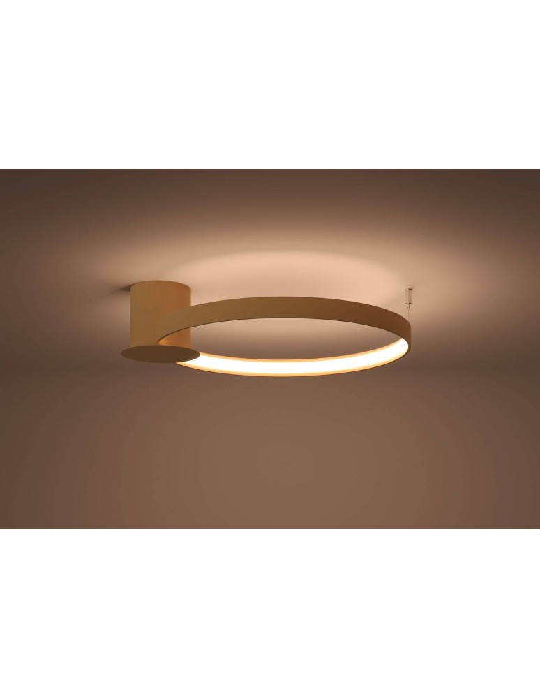 Thoro Plafon RIO 55 złoty LED 3000K TH.222 Thoro Plafon RIO 55 złoty LED 3000K TH.222