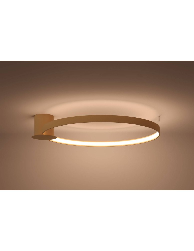 Thoro Plafon RIO 78 złoty LED 3000K TH.224 Thoro Plafon RIO 78 złoty LED 3000K TH.224