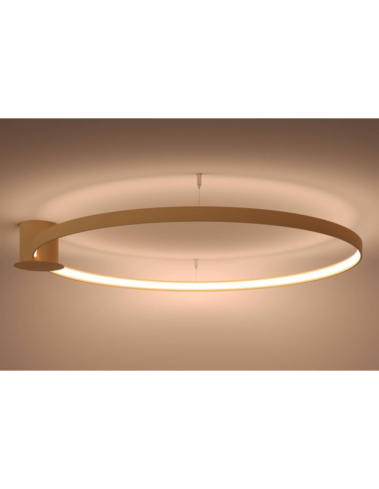 Thoro Plafon RIO 110 złoty LED 3000K TH.226 Thoro Plafon RIO 110 złoty LED 3000K TH.226