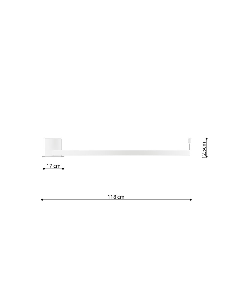 Thoro Plafon RIO 110 złoty LED 3000K TH.226 Thoro Plafon RIO 110 złoty LED 3000K TH.226