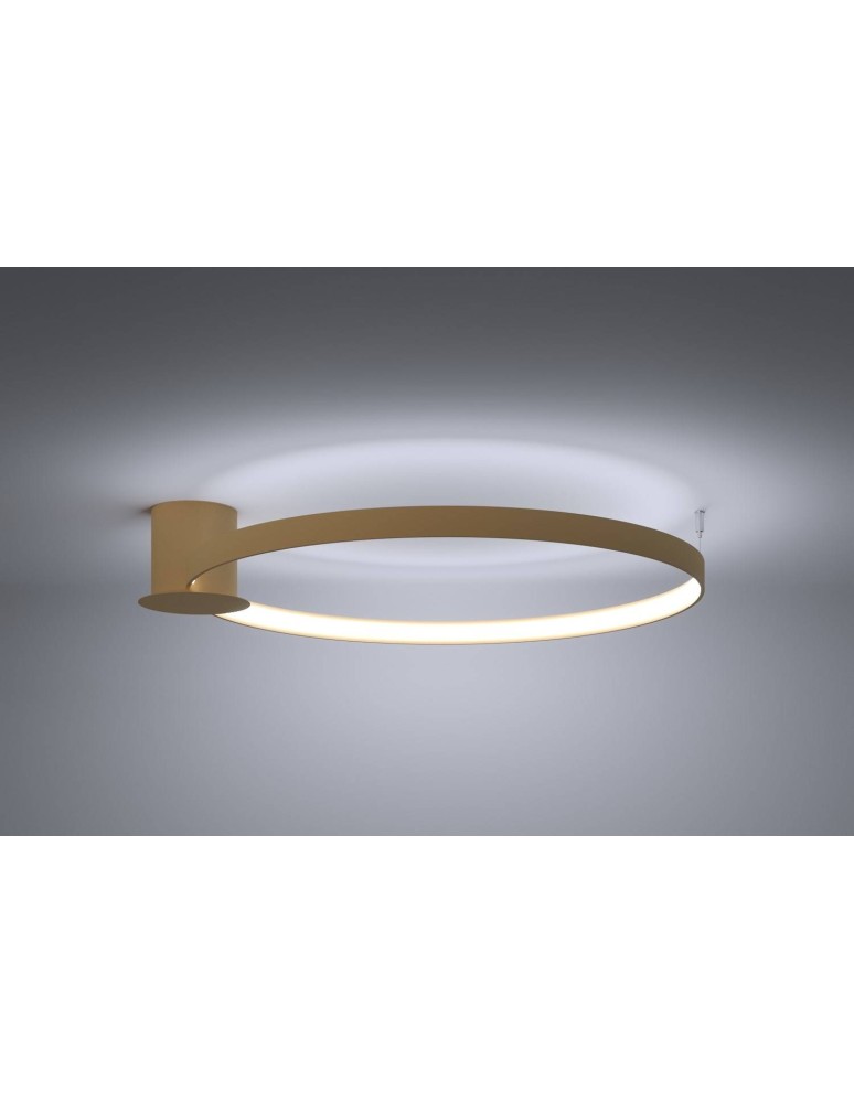 Thoro Plafon RIO 78 złoty LED 4000K TH.225 Thoro Plafon RIO 78 złoty LED 4000K TH.225