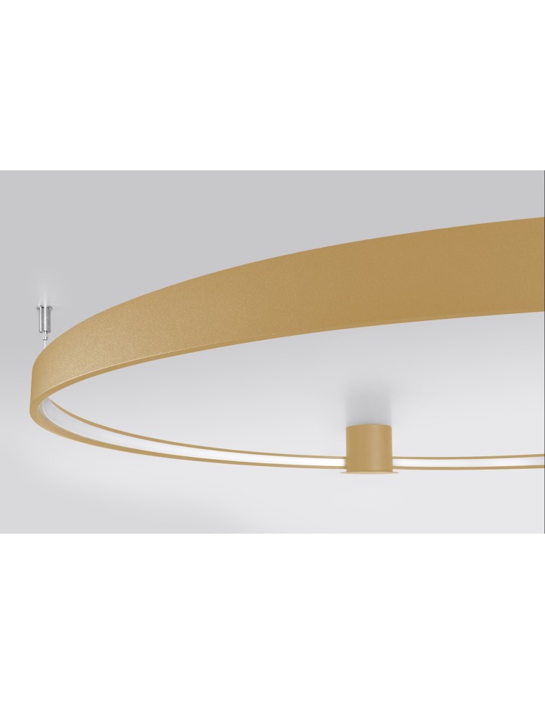 Thoro Plafon RIO 78 złoty LED 4000K TH.225 Thoro Plafon RIO 78 złoty LED 4000K TH.225