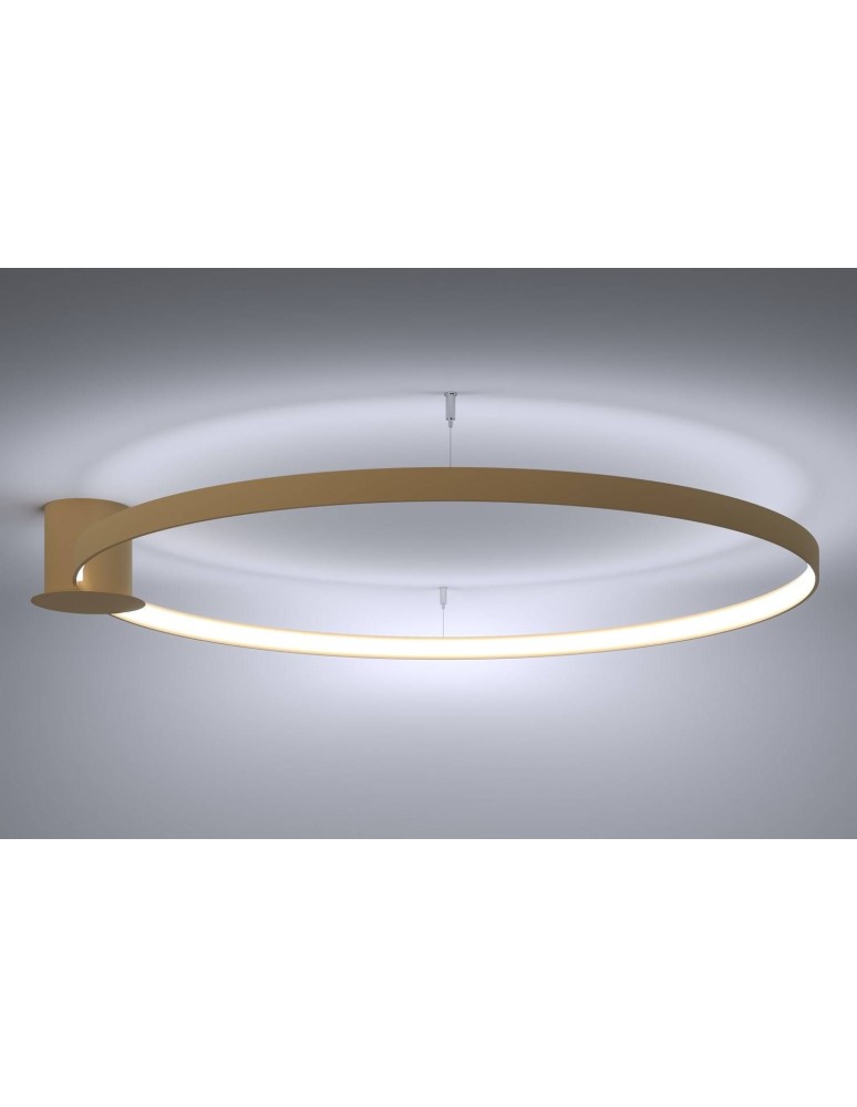 Thoro Plafon RIO 110 złoty LED 4000K TH.227 Thoro Plafon RIO 110 złoty LED 4000K TH.227