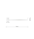 Thoro Plafon RIO 110 złoty LED 4000K TH.227 Thoro Plafon RIO 110 złoty LED 4000K TH.227