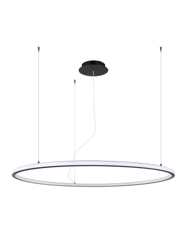 Thoro Żyrandol RISA 120 czarny LED 3000K TH.276