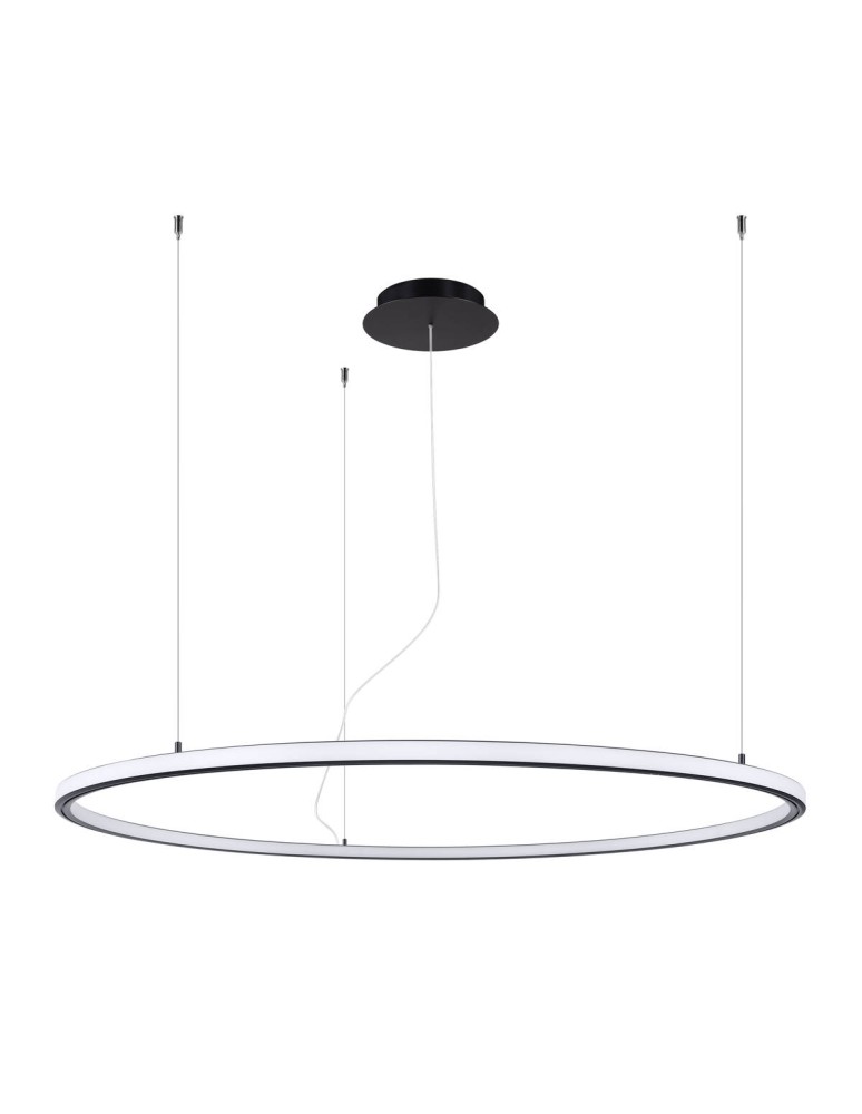 Thoro Żyrandol RISA 120 czarny LED 3000K TH.276 Thoro Żyrandol RISA 120 czarny LED 3000K TH.276