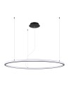 Thoro Żyrandol RISA 120 czarny LED 3000K TH.276