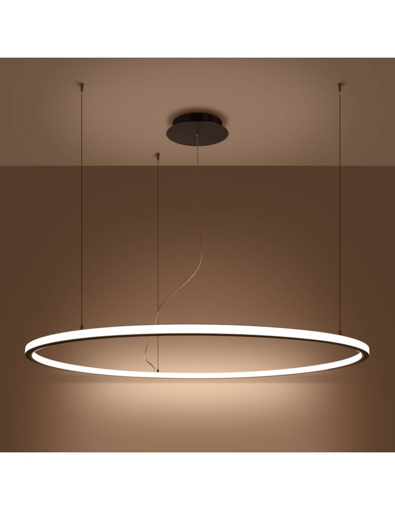 Thoro Żyrandol RISA 120 czarny LED 3000K TH.276 Thoro Żyrandol RISA 120 czarny LED 3000K TH.276