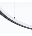 Thoro Żyrandol RISA 120 czarny LED 3000K TH.276 Thoro Żyrandol RISA 120 czarny LED 3000K TH.276