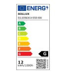 Thoro Żyrandol RISA 120 czarny LED 3000K TH.276 Thoro Żyrandol RISA 120 czarny LED 3000K TH.276
