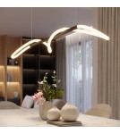 Thoro Lampa wisząca GALAKSE 84 czarna LED 2700-6500K TH.279 Thoro Lampa wisząca GALAKSE 84 czarna LED 2700-6500K TH.279