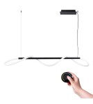 Lampy wiszące nad wyspę - Thoro Lampa wisząca GALAKSE 148 czarna LED 2700-6500K TH.280 - product 1