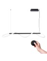 Thoro Lampa wisząca GALAKSE 148 czarna LED 2700-6500K TH.280