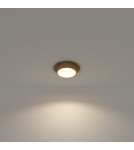 Lampy podtynkowe okrągłe - Nowodvorski MONO SLIDE  Spot Podtynkowa Max moc 10W only LED GU10 Satynowy złoty 10798 - product 2