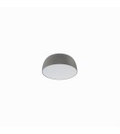 Plafony okrągłe - Nowodvorski SATELLITE S  Sufitowa Plafon Max moc 25W only LED E27 Szary 8015 - product 1