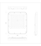 ITALUX Timbo Naświetlacz IP65 1xLED 50W 4000K FD-23913-50W ITALUX Timbo Naświetlacz IP65 1xLED 50W 4000K FD-23913-50W