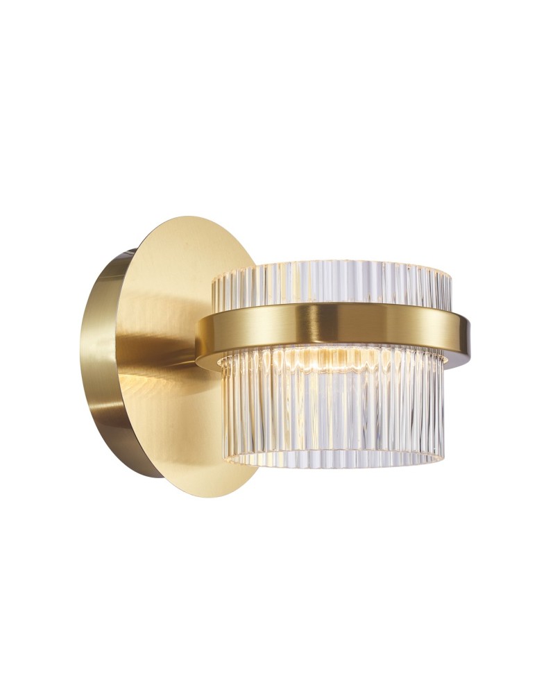 ITALUX Tiara Kinkiet 1xLED 9W 3000K WL-77362-9W-GD