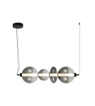 Lampy wiszące designerskie - ITALUX Sonte Wisząca Czarny mat 1xLED 36W PND-24352-36W-BK-SG - product 1