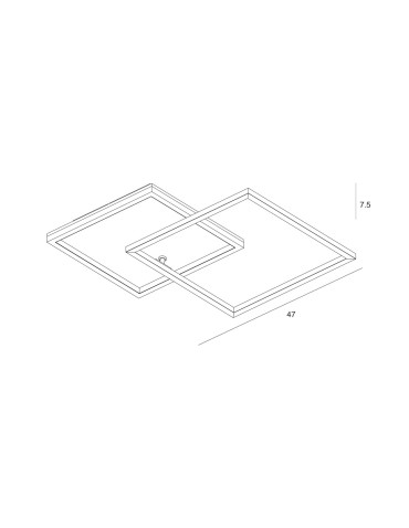 ITALUX Noris Plafon 1xLED 28W 3000K PLF-82738-28W-WO - produkt 2